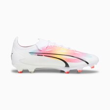 Puma Ultra Ultimate FG/AG - Puma White/Puma Black/Fire Orc |SOCCERX