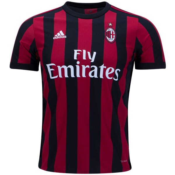 adidas 17/18 AC Milan Home Jersey | SOCCERX