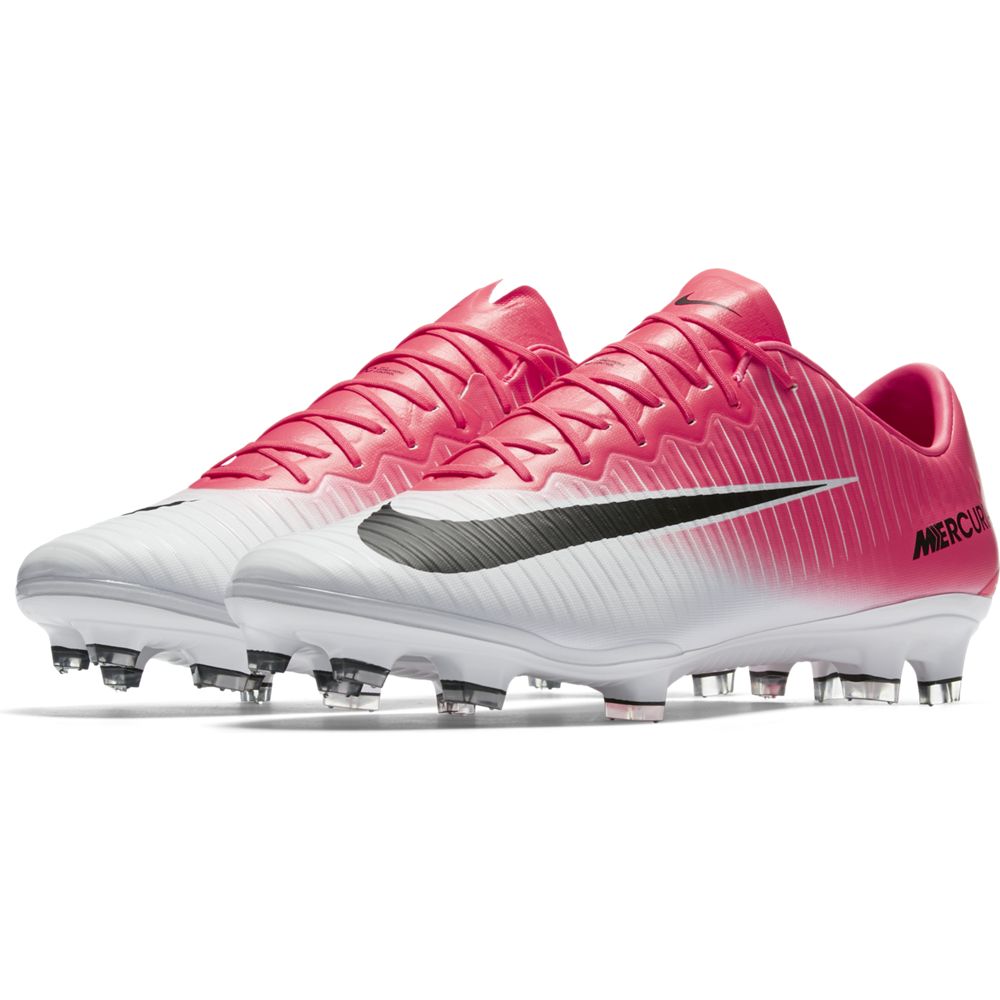 nike vapor pink and white