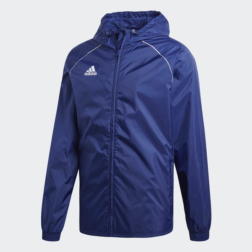 adidas navy rain jacket