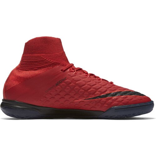 Nike HypervenomX Proximo II Dynamic Fit Indoor Boot Jr - UNIVERSITY RED/BLACK-BRIGHT CRIMSON