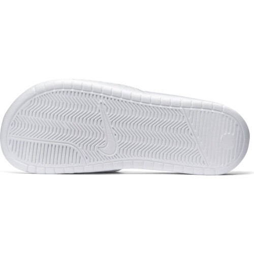 Nike Women's Benassi "Just Do It." Sandal - White