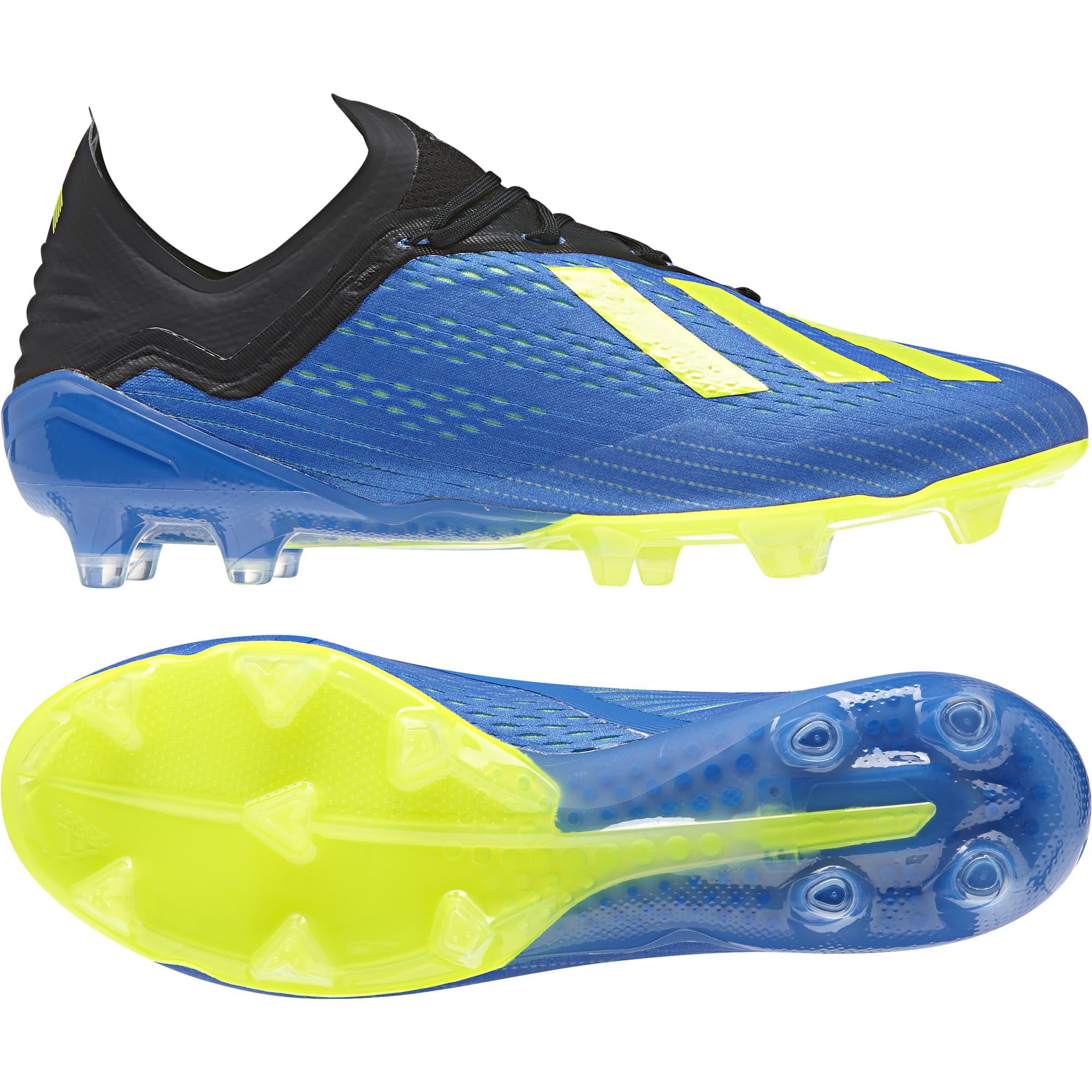 adidas x 18.1 blue and yellow