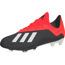 adidas X 18.4 Flexible Ground Boots JR - Core Black/Off White/Active Red