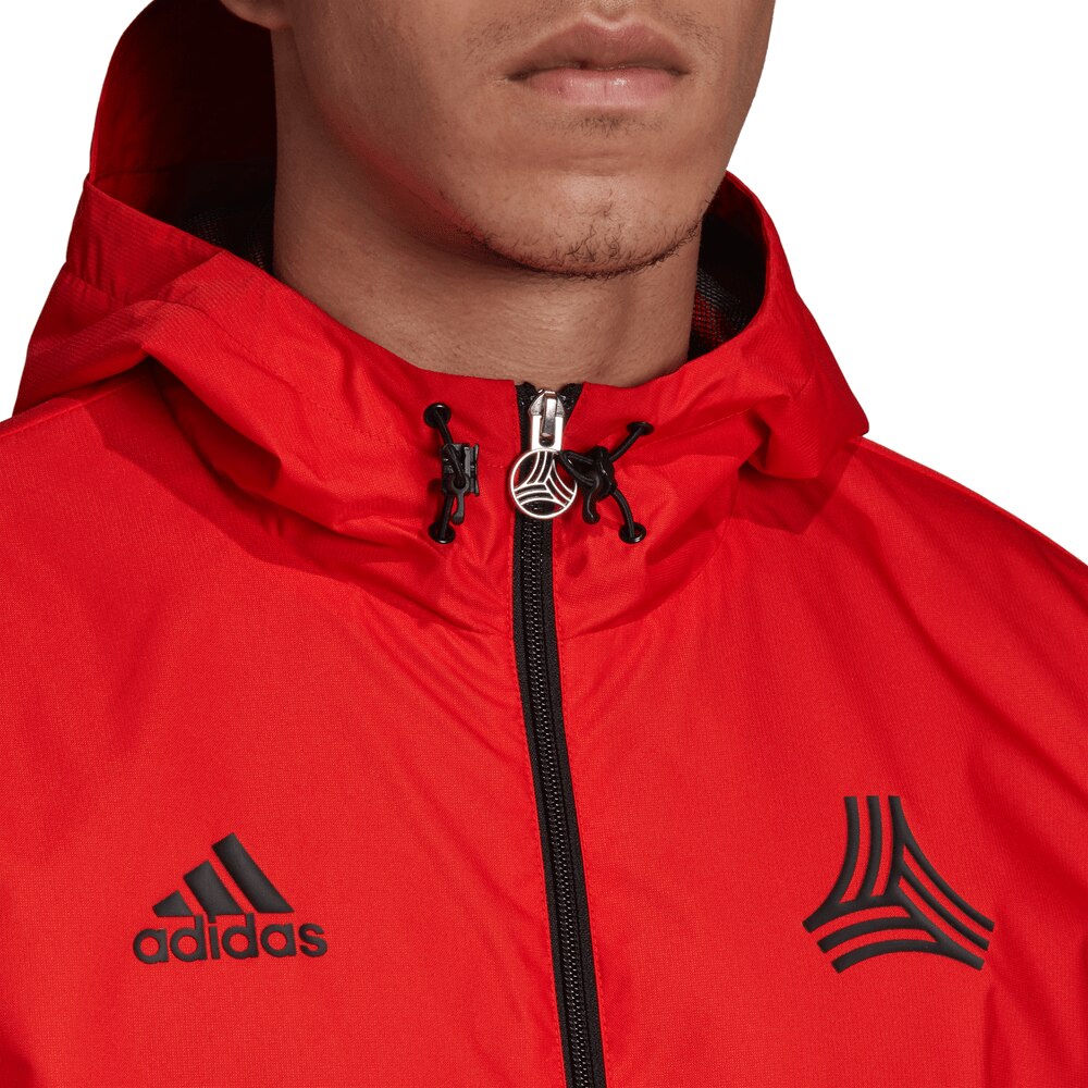 adidas tango windbreaker red