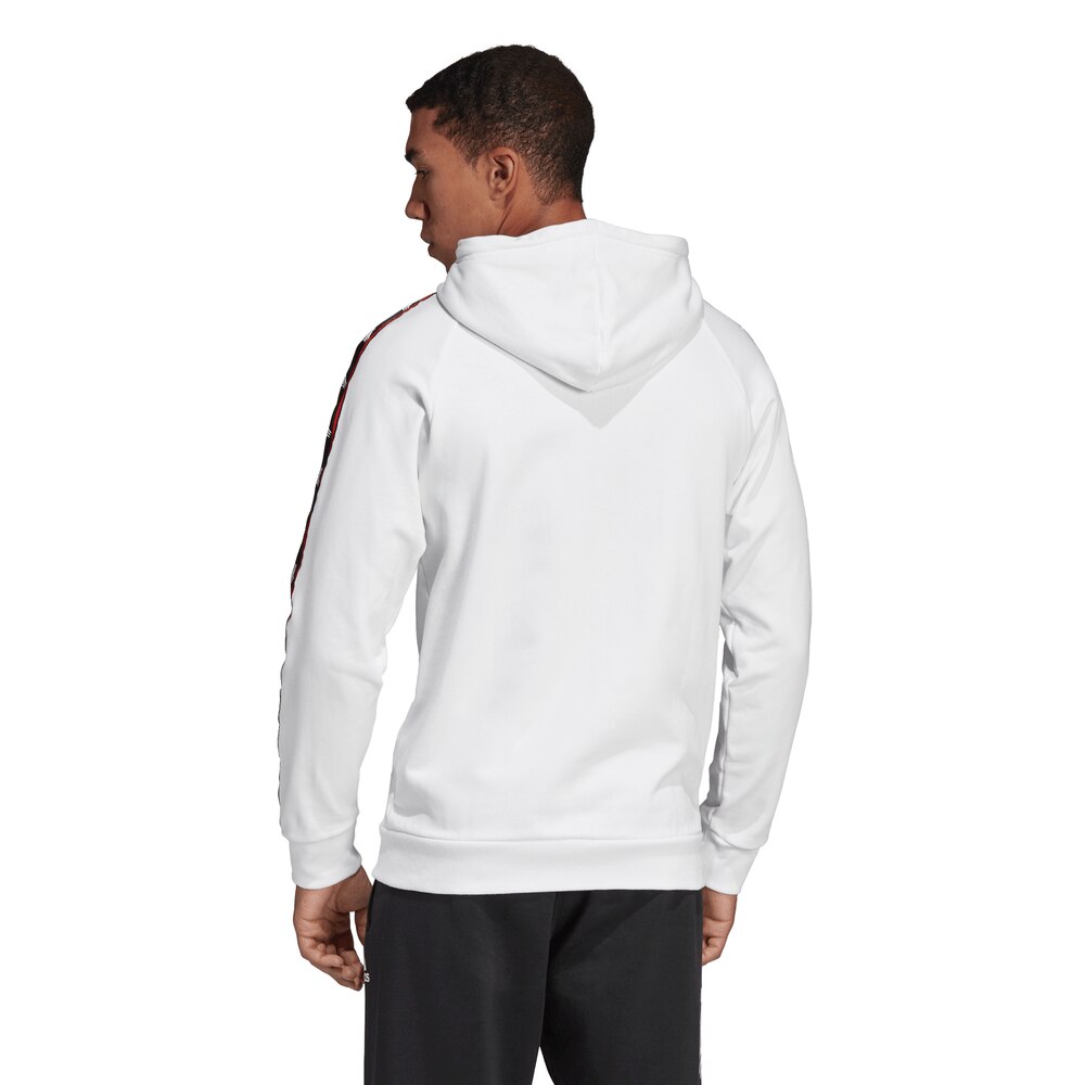 tan tape heavy hoodie