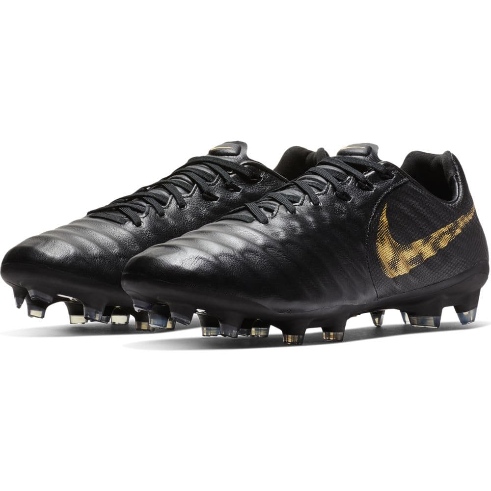 new nike football boots black and gold