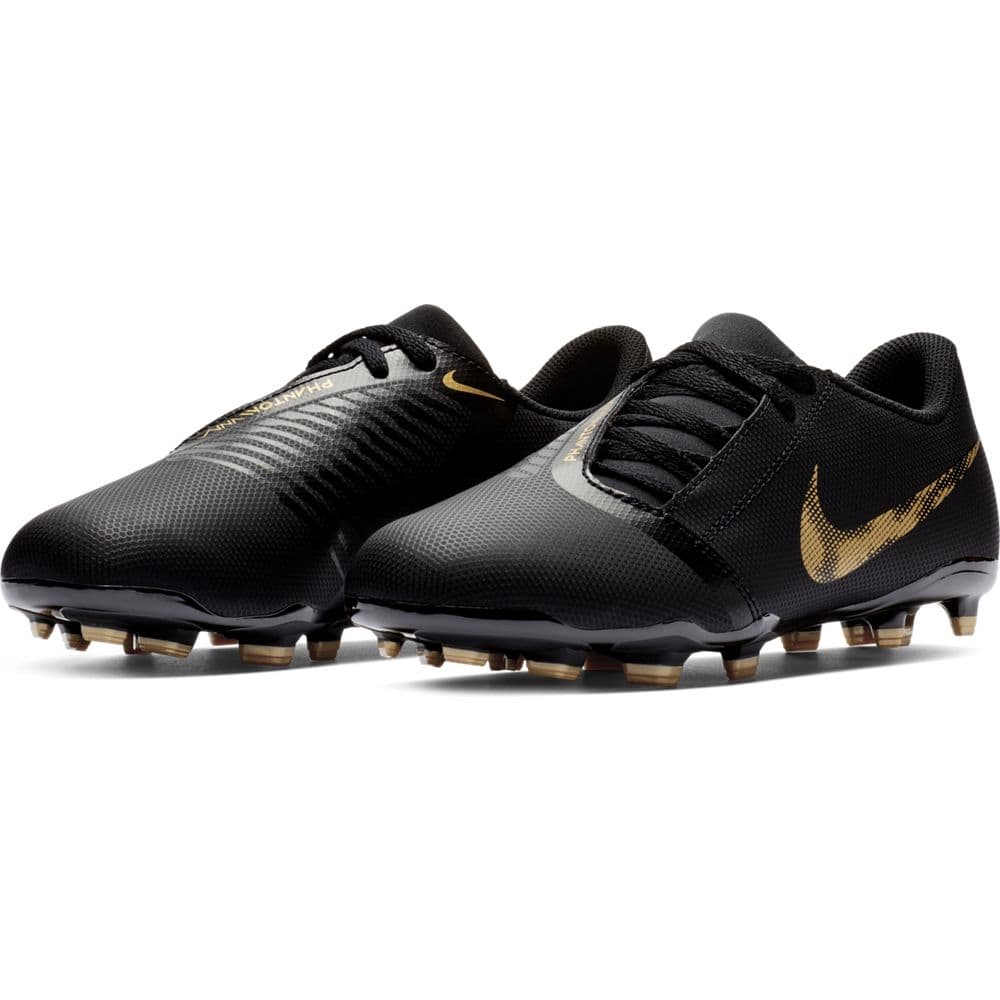 nike boots black and gold