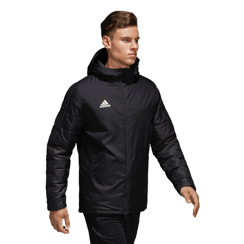 long black adidas jacket