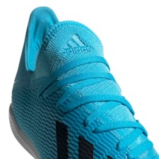 Adidas X 19 3 Indoor Boots Cyan Black Pink Soccerx