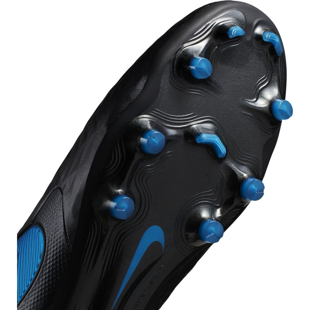 nike tiempo legend 8 black and blue