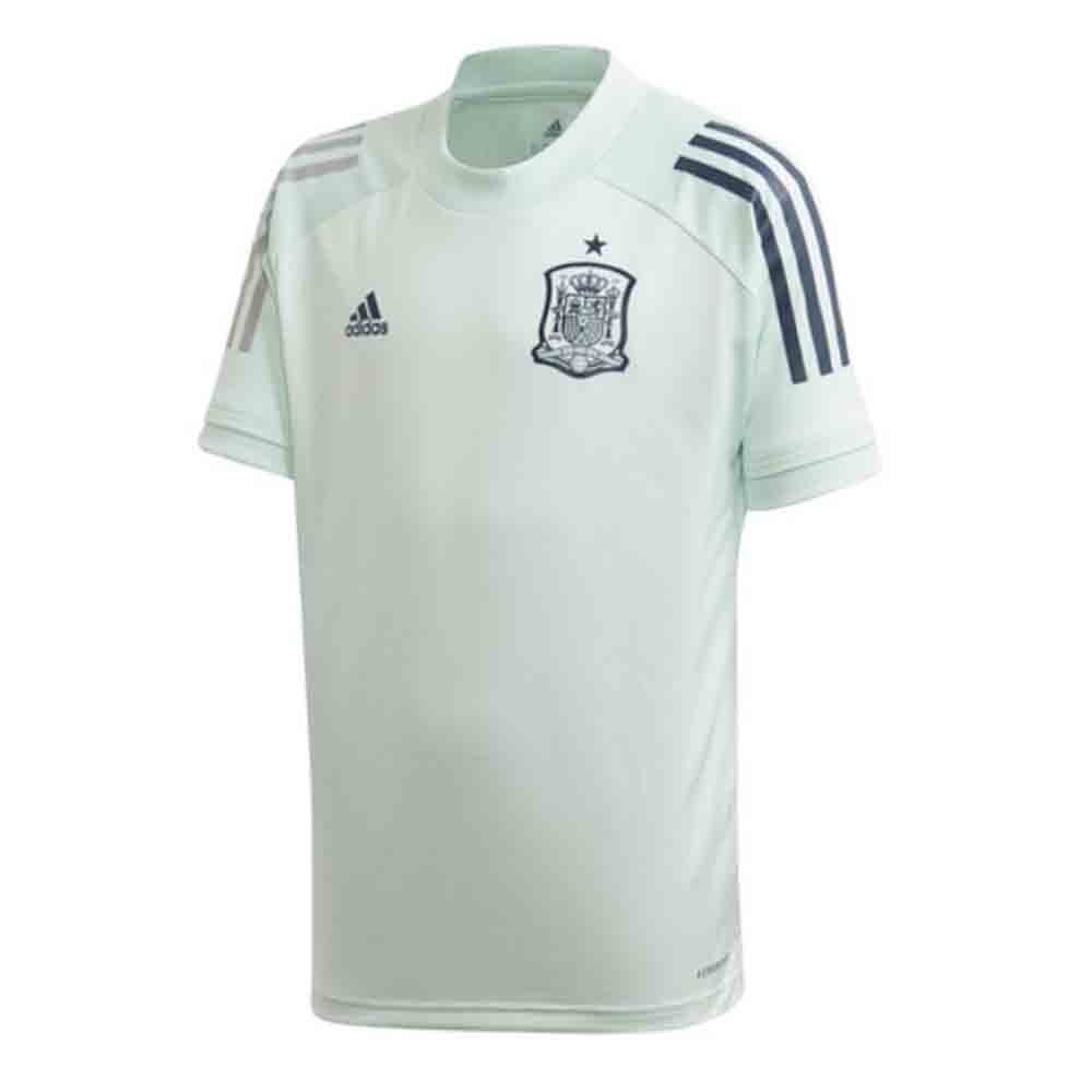 adidas Spain Training Jersey - White | SOCCERX adidas Spain Training Jersey - White | SOCCERX