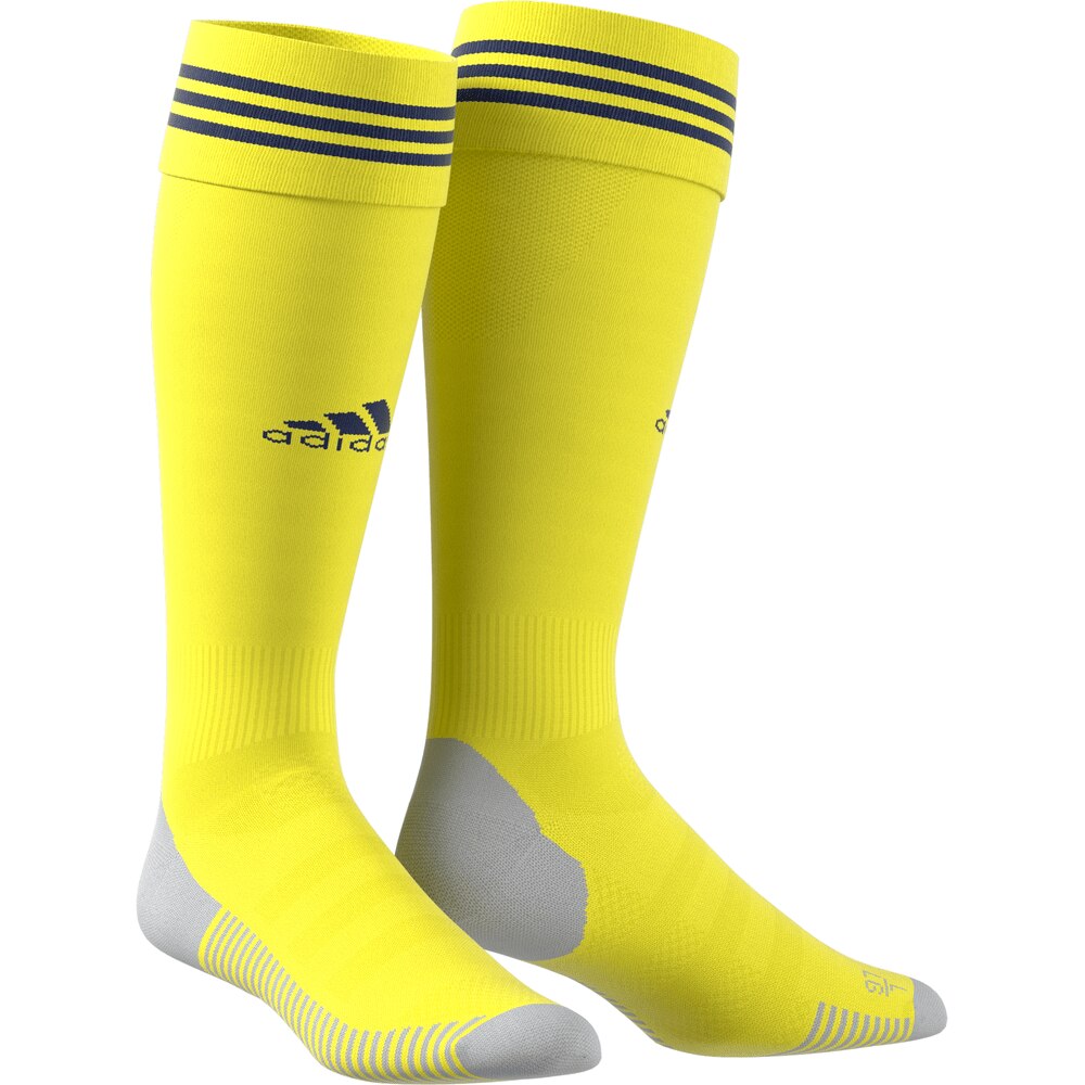 yellow adidas soccer socks