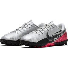 Nike Jr Vapor 13 Academy Neymar Jr. Artificial Turf Boots - Chrome/Black