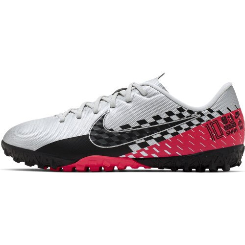 Nike Jr Vapor 13 Academy Neymar Jr. Artificial Turf Boots - Chrome/Black