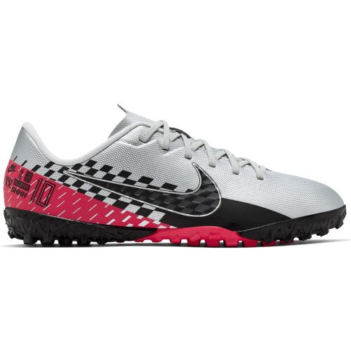 Nike Jr Vapor 13 Academy Neymar Jr. Artificial Turf Boots - Chrome/Black