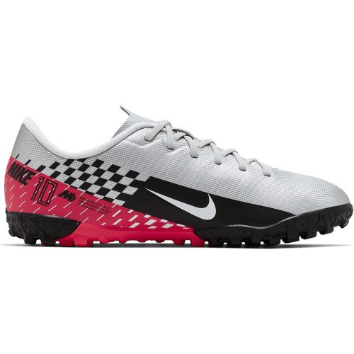 Nike Jr Vapor 13 Academy Neymar Jr. Artificial Turf Boots - Chrome/Black