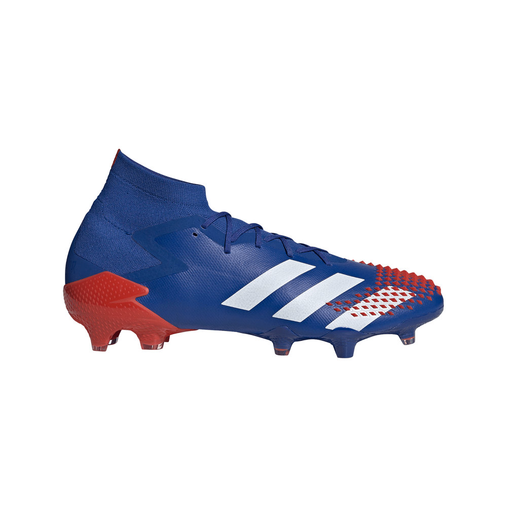 adidas blue and white boots