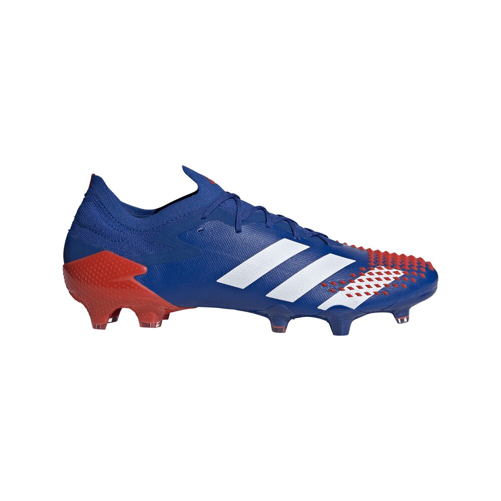 blue adidas football boots