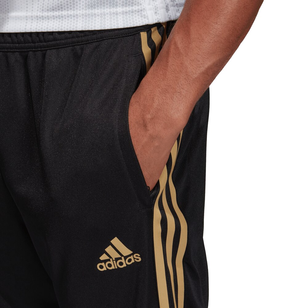 gold adidas tiro pants