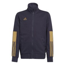 adidas Tiro Track Jacket AW Youth - Navy/Gold