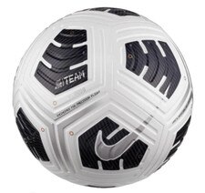 Nike NFHS Club Elite Team - White/Black/Metallic Silver - 5