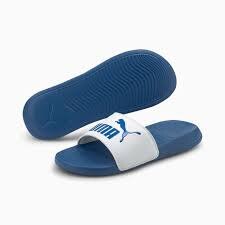 Puma POPCAT 20 Slides - Sapphire/White