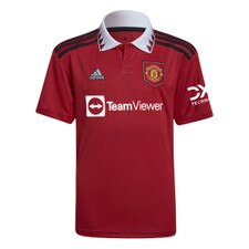 adidas Manchester United 22/23 Home Youth Jersey - Red