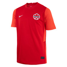 Canada Soccer Youth Replica Soccer Jersey - Red
