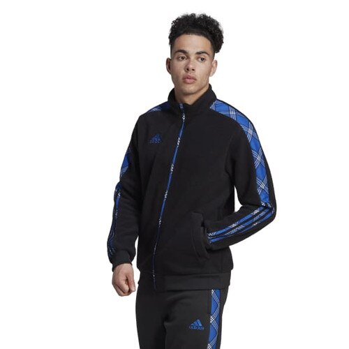 Adidas TIRO FL Jacket WR - BLACK/ROYBLU