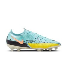Nike Phantom GT2 Elite FG - Glacier Ice/Black-Yellow Strike