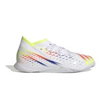 Adidas Predator Edge.3 IN J - White/Yellow/Polar Blue