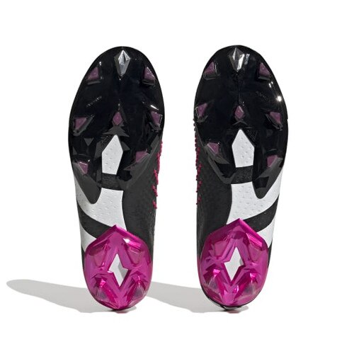 adidas Predator Accuracy+ FG - Black/White/Pink