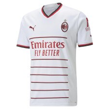Puma ACM Away Jersey Replica - Puma White-Tango Red