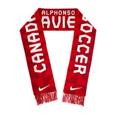 Nike Canada Soccer CSA Alphonso Davies Jacuard Scarf