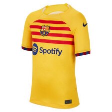 Nike FCB Y STAD JSY 4TH -Amarillo/Red/Royal