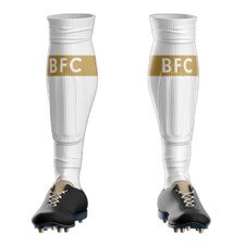 Burnaby FC Admiral League Sock - White/Gold