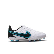 Nike Jr. Tiempo Legend 9 Club MG - White/Black/Blue/Pink