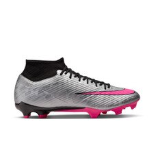 Nike Zoom Mercurial Superfly 9 Academy XXV MG - METALLIC SILVER/HYPER PINK-BLACK-VOLT