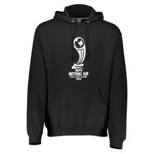 Youth Nations Cup 2023 Russell Dri-Power Fleece Pullover Hood - Black