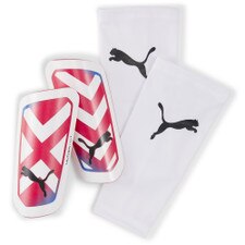 Puma Ultra Light Sleeve Shin Guard - White