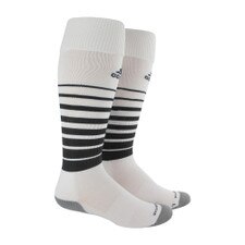 adidas Team Speed Soccer Sock - White/Black - S - 18 Pairs