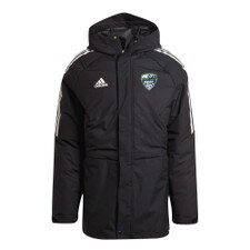 North Delta FC adidas Stadium Parka - Black