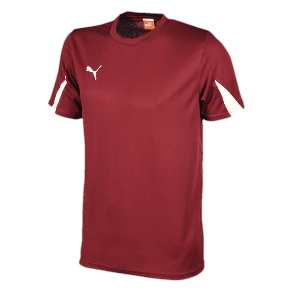 burgundy puma shirt