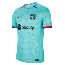 Nike FC BArcelonaMen's Dri-FIT Stadium Jersey SS 3R - Light Aqua/Royal Blue/Black