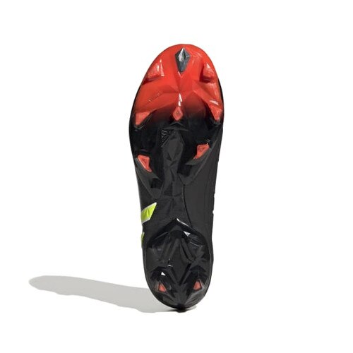 PREDATOR EDGE.1 FIRM GROUND CLEATS - CBLACK/TMSOYE/SOLRED