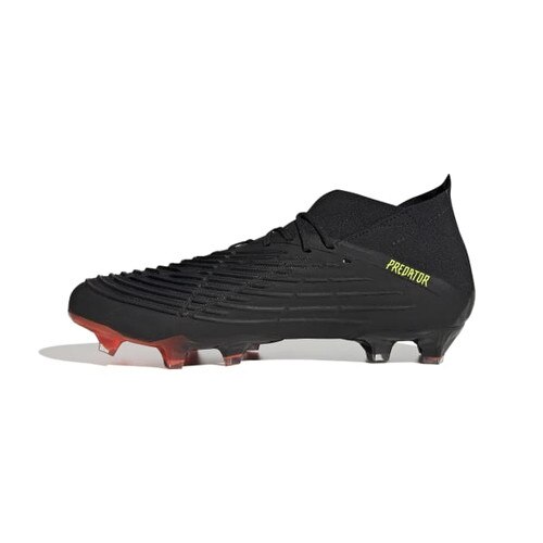 PREDATOR EDGE.1 FIRM GROUND CLEATS - CBLACK/TMSOYE/SOLRED