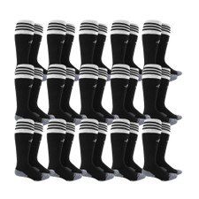 adidas Copa Zone Cushion II Sock - Black/White - S - 18 Pairs