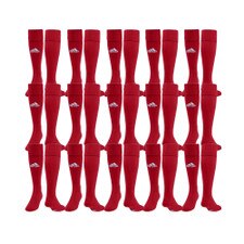 adidas Field Sock II - Univ Red/White - S - 18 Pairs