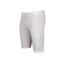 adidas Tech Prep Compression Short - White